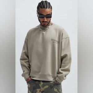 Originals Brooklyn Cloth Men's Crewneck Sweater - Size Large